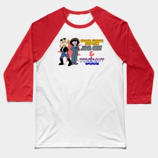 Space Force Captain Julia Gray & President Doris Baseball T-Shirt